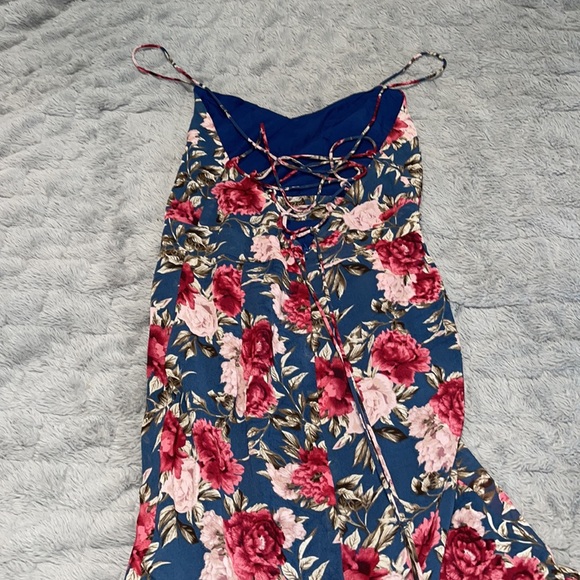 SHEIN | Floral Print Ruffled Mermaid Dress - Picture 11 of 15